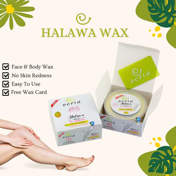 ECRIN HAlawa Wax\lemon & sugar base | Free applicator Card