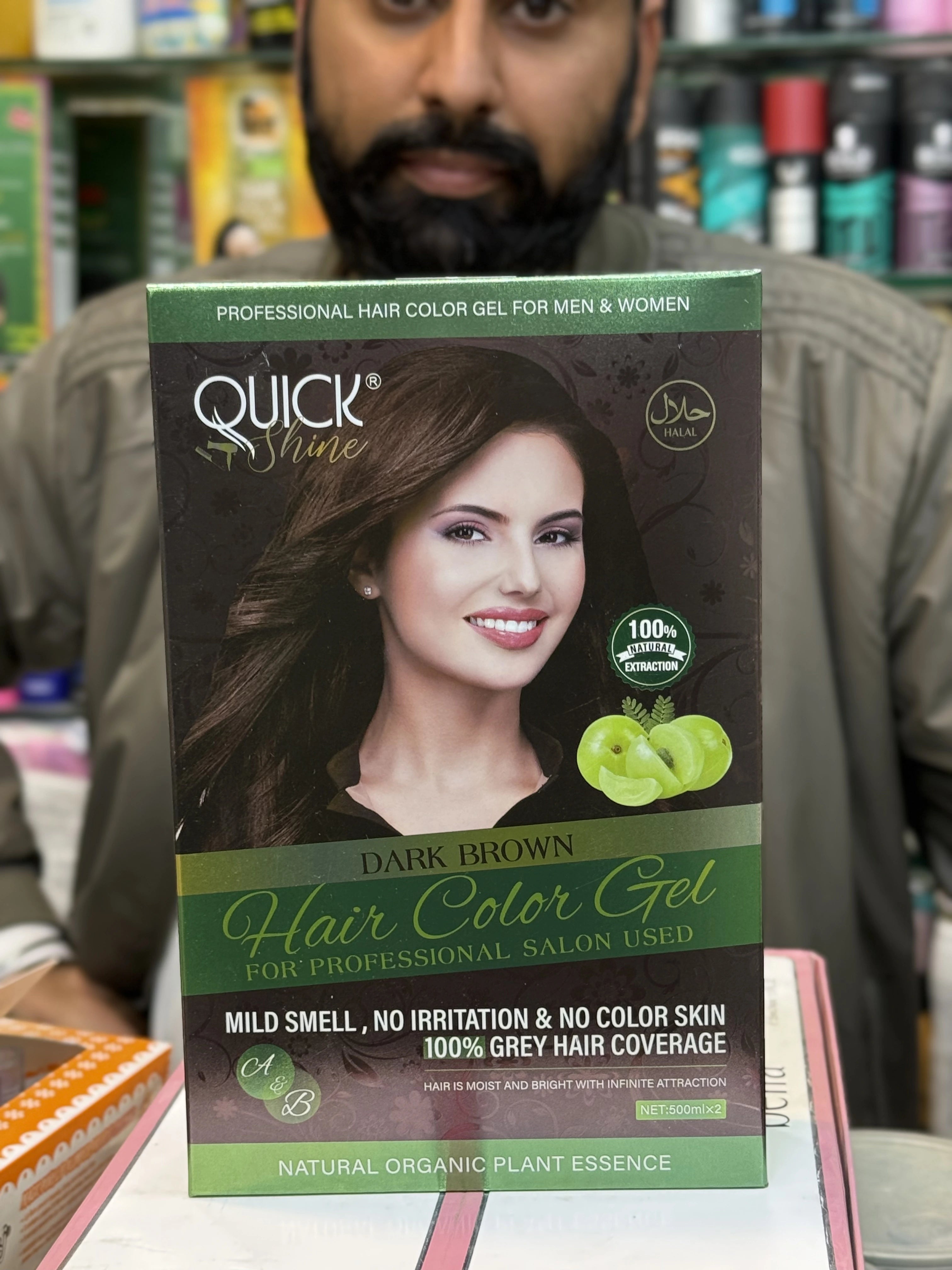 PREMIUM QUICK SHINE HAIR COLOR 250X2=500ml